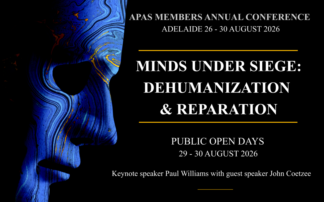 APAS Annual Conference 26th – 30th August 2026
